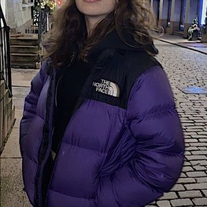 North Face Nuptse Puffer Jacket Hero Purple